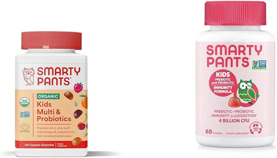 Organic Kids Multivitamin Gummies and Probiotic Immunity Gummies S28876
