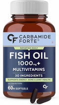 Fish Oil and Multivitamin 1000mg 60 Softgel Capsules N524
