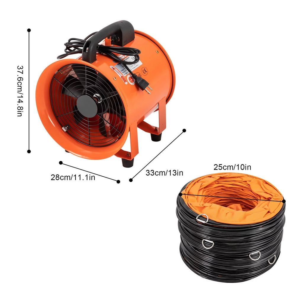 10" Exhaust Fan with Hose H964