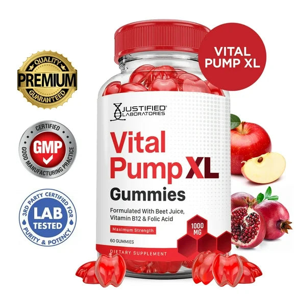 1000MG Beet Juice Pomegranate B12 Vegan Gummies F35286