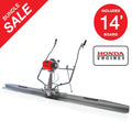 1.8 HP Gas Concrete Power Screed with 14ft Aluminum Magnesium Board H407405