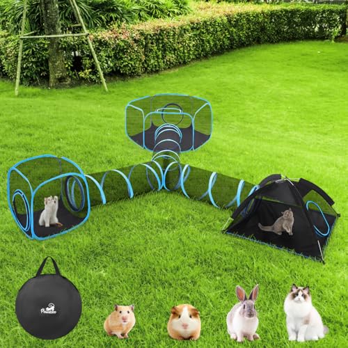 Portable Mesh Cat Enclosure with Carry Bag U826