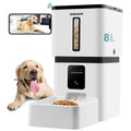 Automatic Dog Feeder with Camera 8L Smart Cat Food Dispenser J4550
