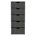 5 Drawer Smokey Oak Dresser V42006