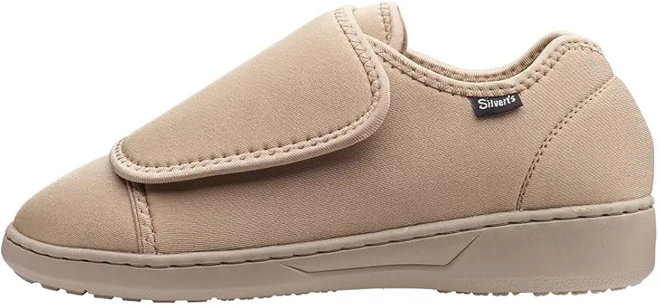 Beige Extra Wide Neoprene Shoes G8579