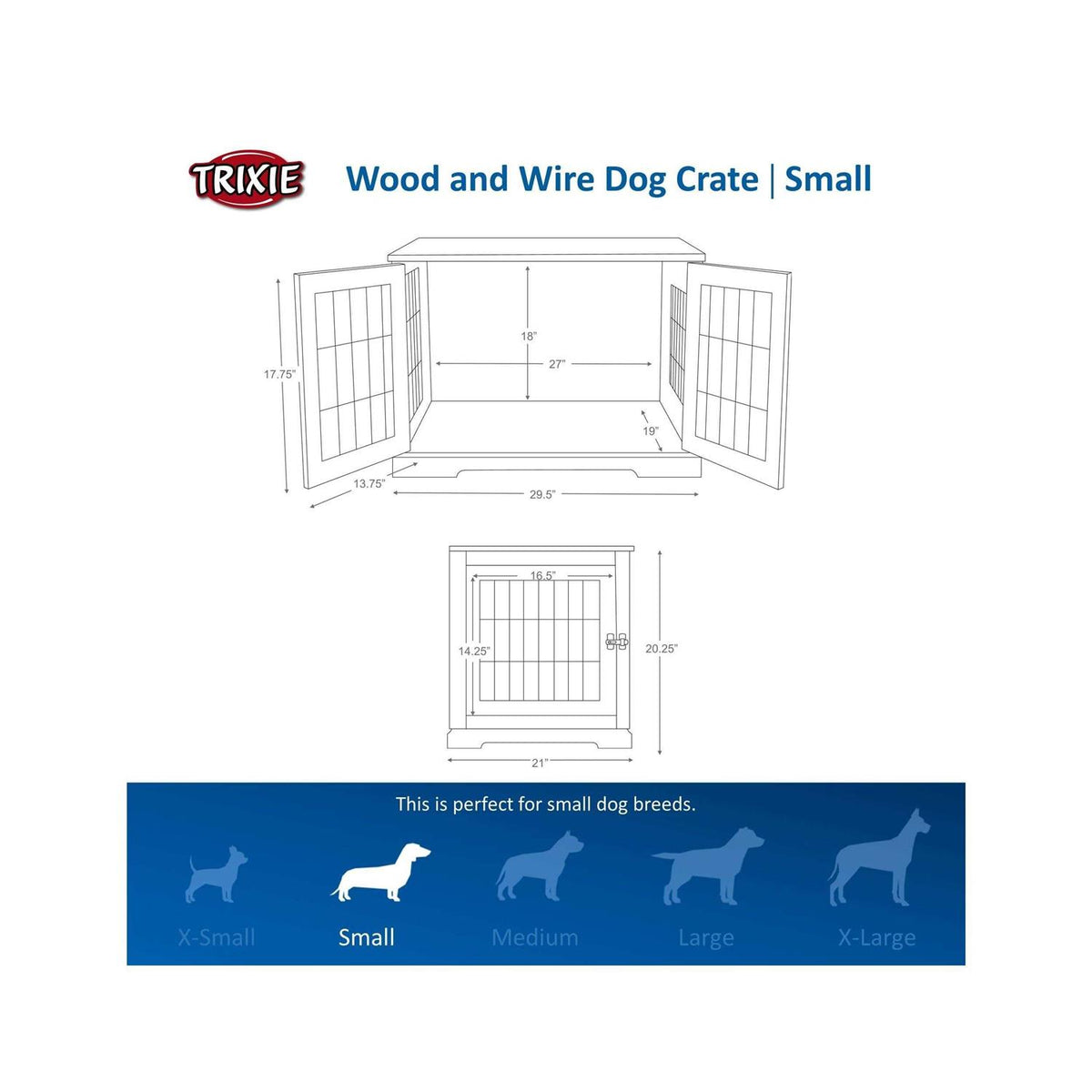 Indoor Pet Kennel End Table C791056