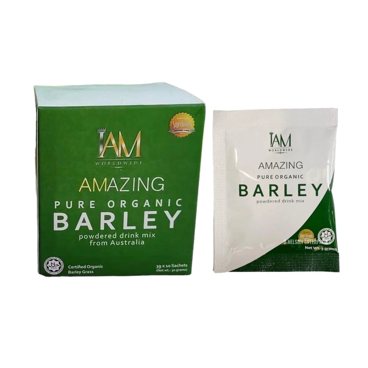 Pure Organic Barley Powder Drink V4678
